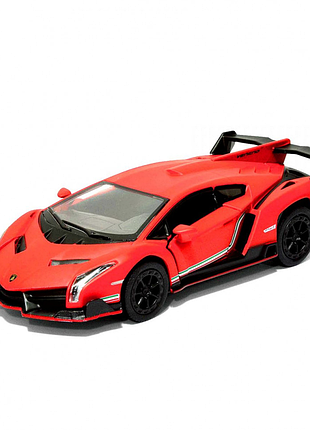 Колекційна іграшкова машинка matte lamborghini kt5370w інерційна red