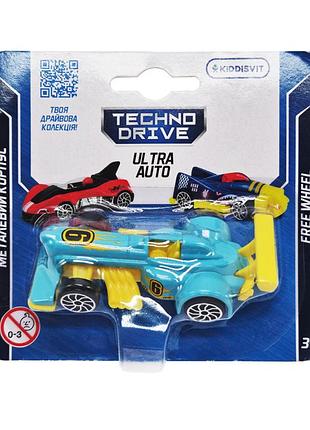Ігрова міні-машинка ultra auto technodrive 250321w-10 металевий корпус