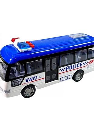 Дитячий інерційний автобус ym-9906f(blue) 19х6,5х8 см