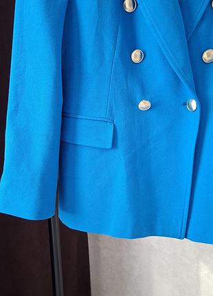 Голубой пиджак от zara 2