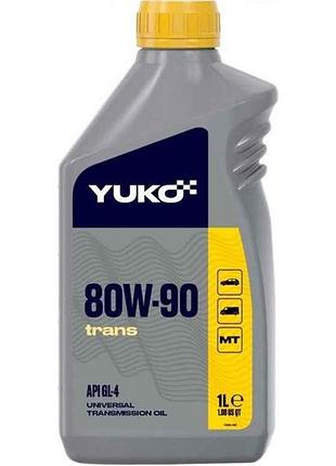 Масло для трансмісій 80w-90 1л trans api gl-4 тм yuko