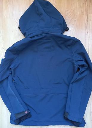 Куртка-анорак мужская из материала софтшелл (softshell) от французского бренда geographical norway 2