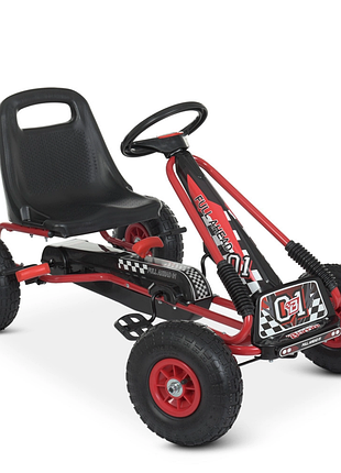 Велокарт детский bambi kart m 0645(2)-3 красный