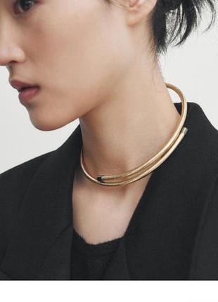Чокер massimo dutti