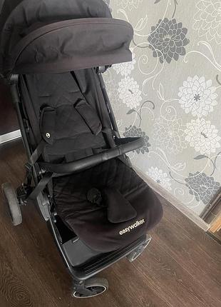 Прогулянкова коляска easywalker jackey, чорна