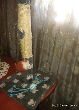 Царапка для котиков.+игрушка