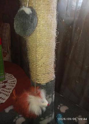 Царапка для котиков.+игрушка.цена снижена с оплатою на карту. 2