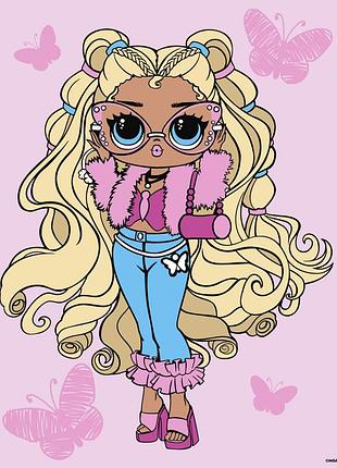 Картина по номерам "l.o.l. surprise! tweens olivia flutter" kho6286, 30х40 см
