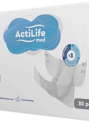 Підгузки для дорослих р.m 30шт тм actilife med basic