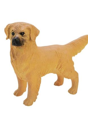Детская игрушечная фигурка животного "golden retriever" tbs086-7