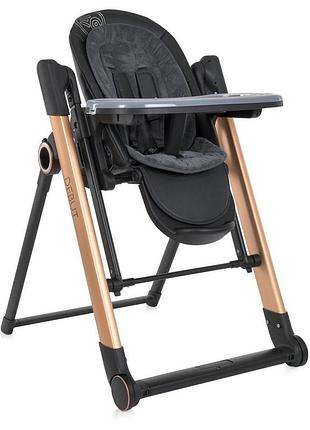 Стульчик-качели для кормления me 1102 debut posh black
