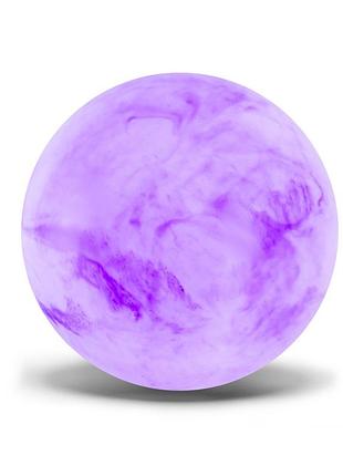 Детский резиновый мяч pb25119(violet) фиолетовый, 22 см, 70 грамм