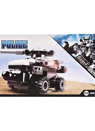 Дитячий конструктор поліцейська серія police sluban m38-b0635-5, 52 деталі