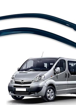 Ветровики для opel vivaro/ renault tafic (defl) q2