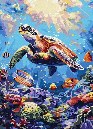 Картина за номерами "морський спокій" ©art_selena_ua kho6660, 40х50см