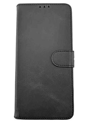 Чехол-книжка samsung flip cover leather для a55 5g/a556 черный тм gerlax