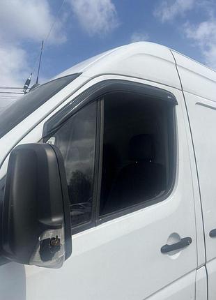Ветровики для mercedes sprinter 2006-2017 / vw crafter (defl) q2