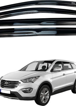 Д/в hyundai santafe 2014-2016 (defl)
