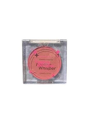 Румяна 5г кремовые для лица feeling whisper 404 уютное пламя тм colour intense