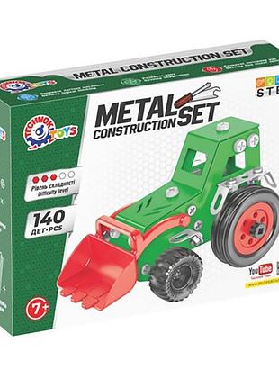 Дитячий металевий конструктор 1799txk 140 деталей