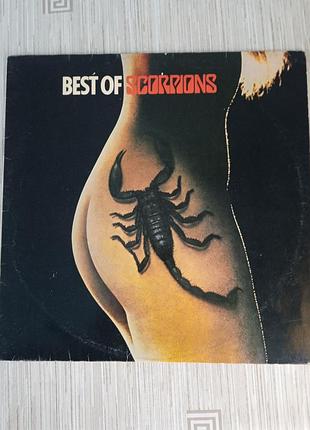Виниловая пластинка ckorpions best of.