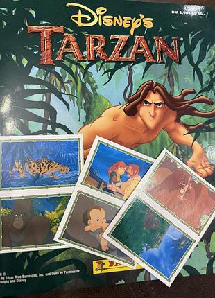 Наліпки тарзан до журналу panini