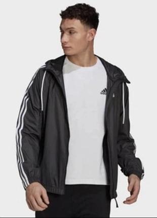 Чоловіча куртка вітровка дощовик штормовка adidas оригінал