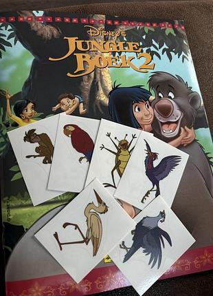 Наліпки до журналу panini мауглі