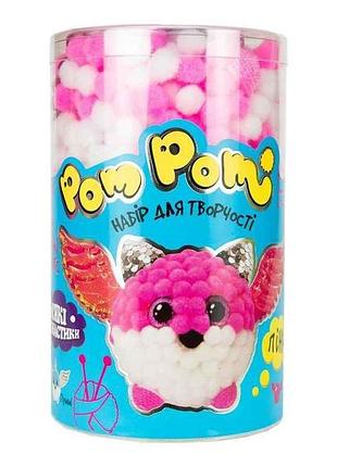 Набір для творчості pom pom пінкі (укр) 16х10см 32015 тм strateg
