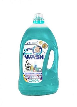 Гель для прання для кольорових речей 4,03л /4, 2кг тм doctor wash
