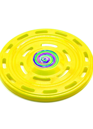 Летающая тарелка mtoys s0007 22 см желтый