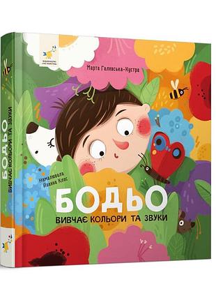 Обучающая книга "я играю, я учусь бодьо изучает цвета и звуки" 452063