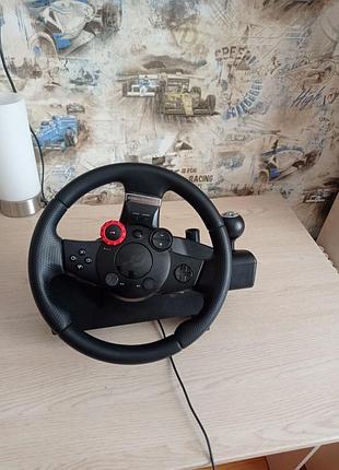 Продам ігрове кермо logitech driving force gt, в ідеальному стані, майже не користувалися.