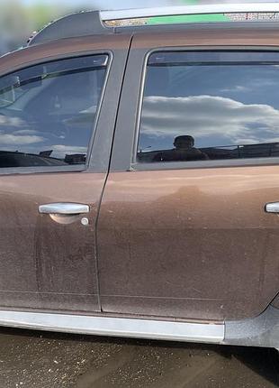 Ветровики для renault duster i 2010-2018 5d (вставные, 4шт) (heko) 13108