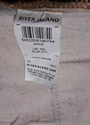Джинси 32/34 river island 4