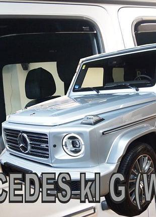 Ветровики для mercedes g-class w463 2018+ (вставные, 4шт) heko 23628