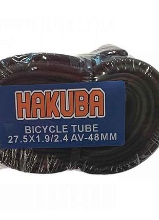 Камера для велосипеда d-27,5 х 1.9/2.4 av 48 мм тм hakuba