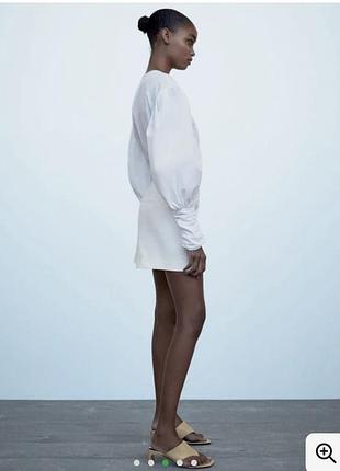 Білі шортики zara 🤍 3