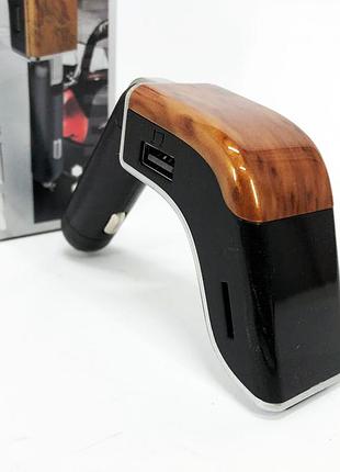 Fm модулятор для машины с функцией bluetooth h7 bt, автоматическое зарядное устройство для авто mu-46 6