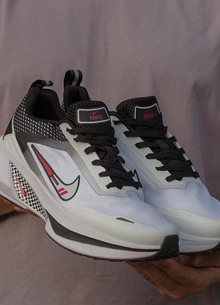 Nike air zoom white red 2