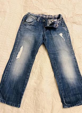 Стильні джинси armani junior для хлопчика (оригінал) 108 см