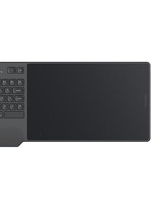 Графический планшет huion inspiroy keydial kd200 + перчатка