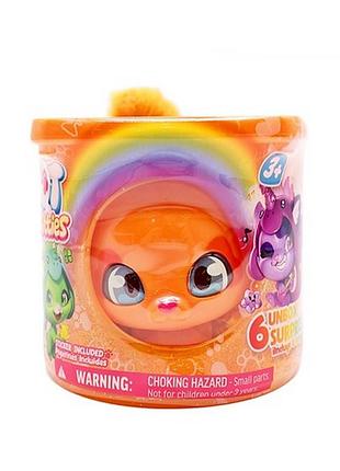 Детский игровой набор "котенок расти" qt kitties 450006-5 фигурка, домик, аксессуары