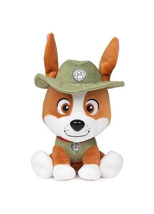 Мягкая игрушка щенячий патруль в кино "щенок трекер" paw patrol sm33351/6066491, 15 см