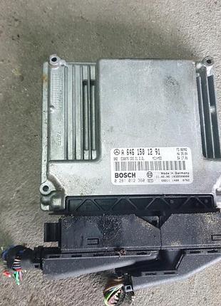 Блок управления двигателем эбу а mercedes-benz 0281012360 a6461501291