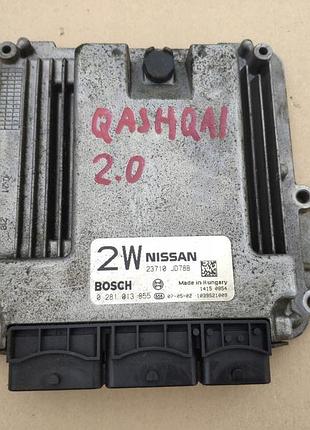 Блок управления двигателем эбу nissan qashqai i 06-13 2.0 dci двигун