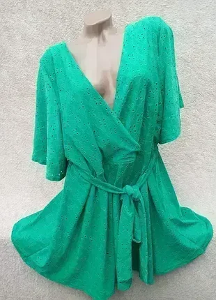 Зеленая туника,р54-56💚💚💚