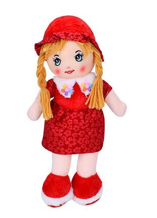 Детская игровая кукла fg240408152a-1(red) 38 см, мягконабивная, петелька