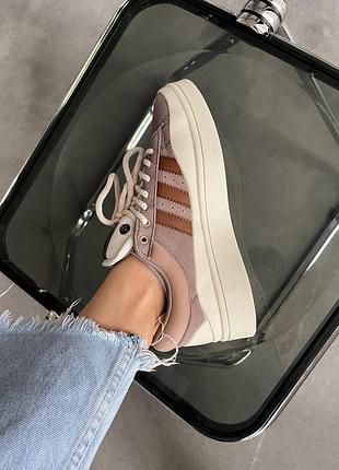 Adidas campus x bad bunny chalky brown premium 2