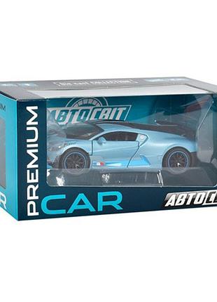 Детская игровая машинка "bugatti" bambiy ap-1748(blue) масштаб 1:32